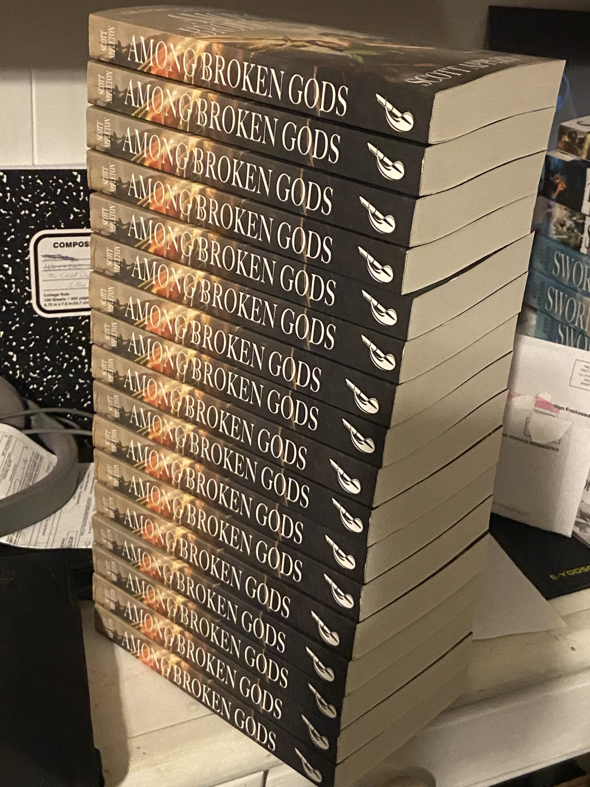 Paperbacks ready for Signing & Packaging!